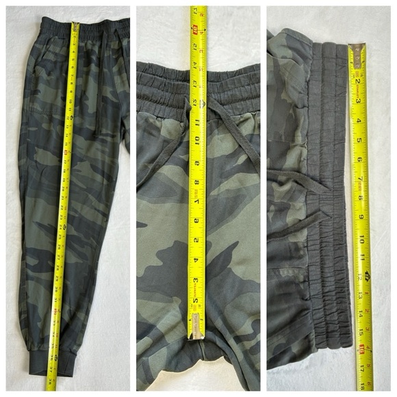 Splendid Camo High‎ Waist Jogger Pants 100% Rayon - Picture 14 of 15